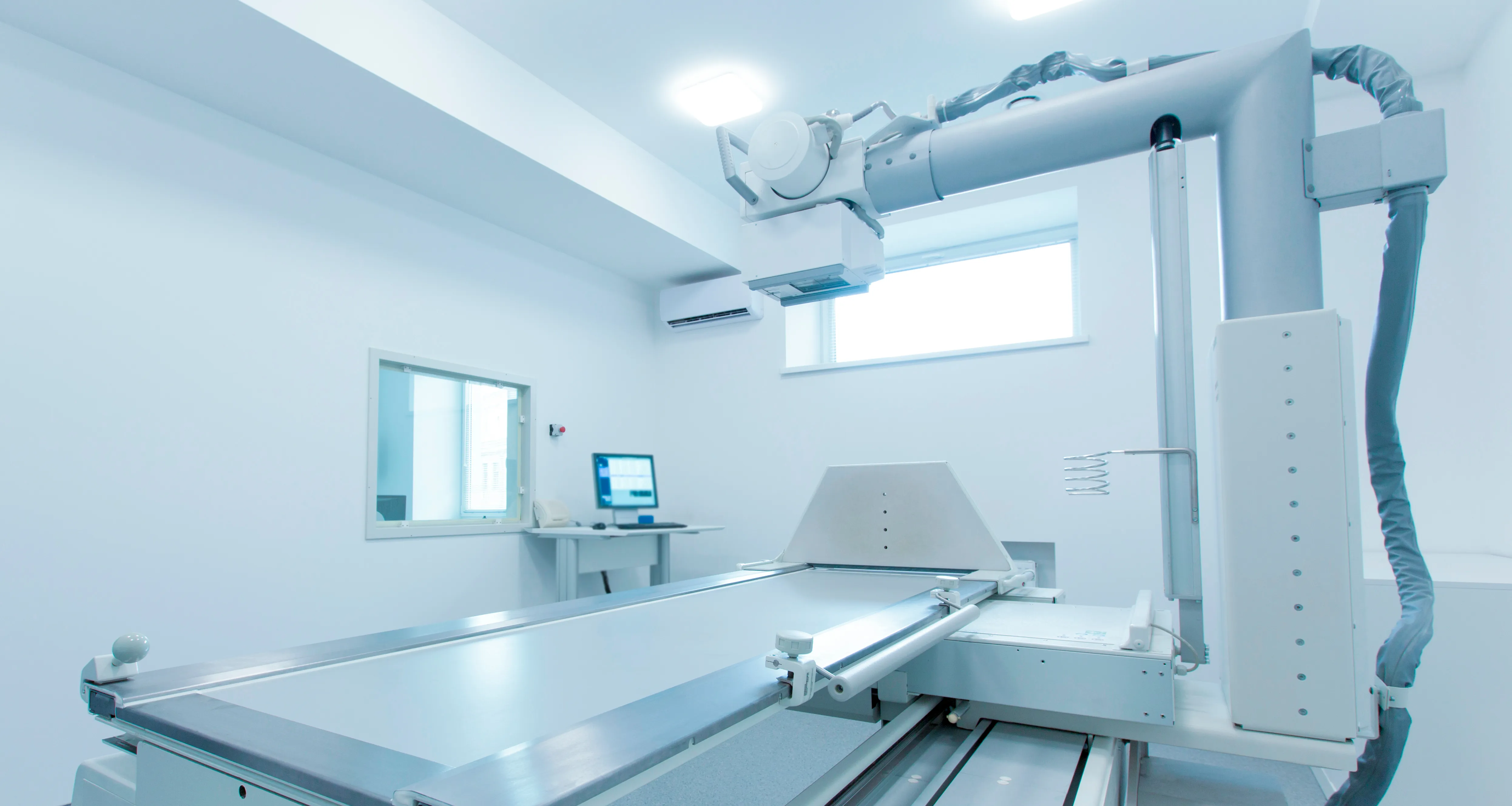 X-ray imaging suite used for radiation safety training